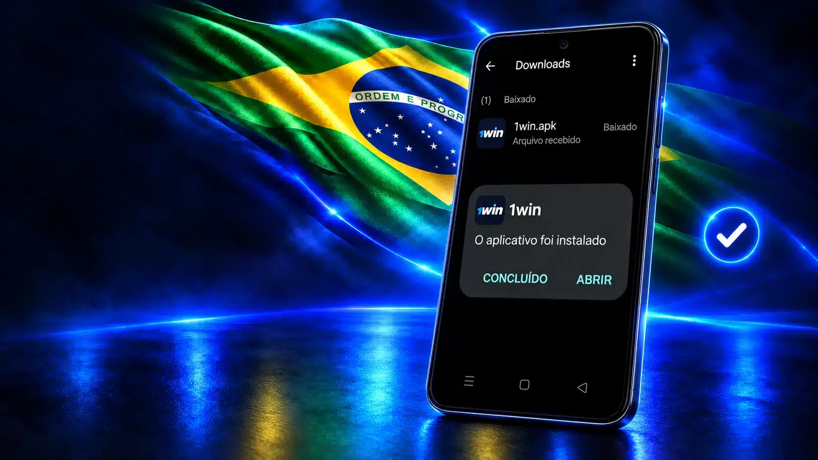 Siga as instruções exibidas pelo instalador e aguarde a confirmação de conclusão. Só então procure o aplicativo entre os itens instalados e abra-o para verificar se inicia normalmente.
